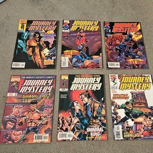 "Journey Into Mystery" Marvel Comics Issues # 514, 516,  518, 519, 520, 521.